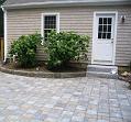 Bolduc Pavers with Aged Granite Curbing 1